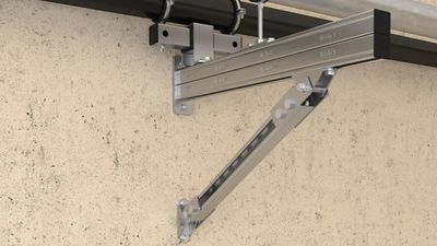Fischer 563574 bevestigingsframe voor loodgieterswerk Steun