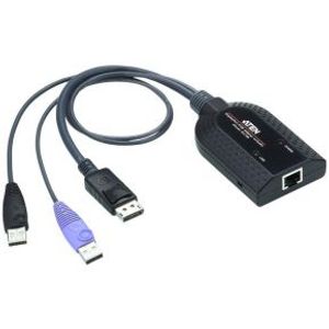 Aten USB DisplayPort Virtual Media KVM-adapter (ondersteuning Smartcardlezer en Audio de-embedder)