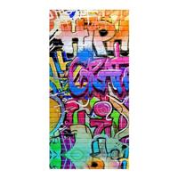 Good Morning Strandlaken GRAFFITY 75x150 cm meerkleurig