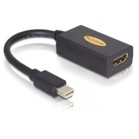 DeLOCK Adapter mini Displayport / HDMI 0,18 m HDMI Type A (Standaard) Zwart - thumbnail