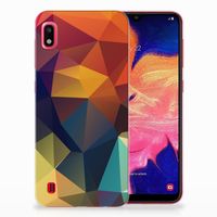 Samsung Galaxy A10 TPU Hoesje Polygon Color - thumbnail