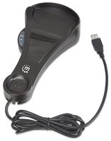 Manhattan 178495 USB-Kit Barcodescanner Bluetooth 1D CCD Zwart Handmatig Bluetooth, USB - thumbnail