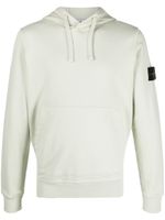 Stone Island hoodie en coton à patch - Vert - thumbnail