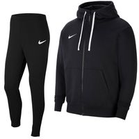 Nike Park 20 Fleece Full-Zip Trainingspak Zwart - thumbnail