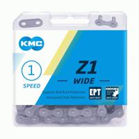 KMC Z 1 EPT 128 1/2x1/8 8.6mm 128 schakels Donker Zilver - thumbnail