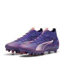 PUMA Unisex Ultra 5 Match+ Fg/Ag voetbalschoen, Lapis Lazuli PUMA White Sunset Glow, 43 EU