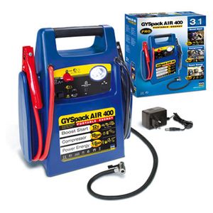 Gys gyspack air 400 Starthulp | Compressor | 12 Volt Voeding - 5192026322