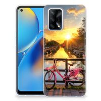 OPPO A74 4G Siliconen Back Cover Amsterdamse Grachten