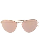 Mykita Mykita X Maison Margiela cat eye sunglasses - Or