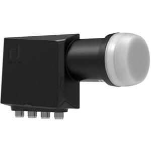 Inverto N-ULTRA-QDL412-IDLT low noise block downconverter (LNB) 10,7 - 11,7 GHz Zwart, Grijs