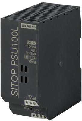 Siemens SITOP PSU100L 24 V/5 A DIN-rail netvoeding 24 V/DC 5 A 120 W Aantal uitgangen: 1 x Inhoud: 1 stuk(s)