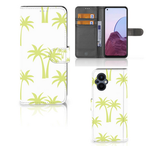 OPPO Reno 8 Lite | OnePlus Nord N20 Hoesje Palmtrees