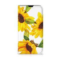 Smart Cover voor iPhone 13 Mini Zonnebloemen - thumbnail