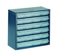 raaco Stalen magazijn 624-01, blauw, 137546