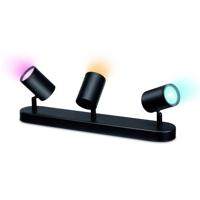 Philips Lighting IMAGEO WiZ Spots 3x5W B 22-65K RGB 871951455197800 LED-plafondlamp LED 15 W Zwart - thumbnail