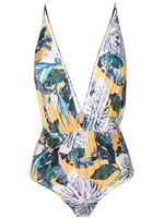 Clube Bossa maillot de bain Clavert à fleurs - Bleu - thumbnail