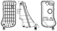 Expansietank, koelvloeistof CRT15000S