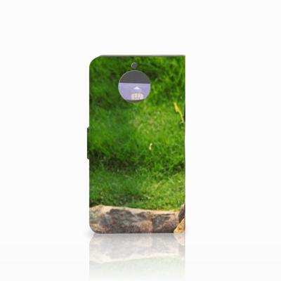 Motorola Moto G5S Plus Telefoonhoesje met Pasjes Panda