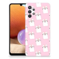 Samsung Galaxy A32 4G | A32 5G Enterprise Editie TPU Hoesje Sleeping Cats