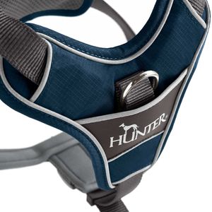 Hunter 67612 hond & kat harnas M Blauw, Grijs Nylon, Polyester Trektuig