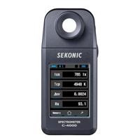 Sekonic Spectrometer C-4000, professionele spectrometer, digitaal display, lichtmeter en kwaliteit voor Lighting Designer