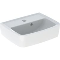 Geberit Bastia Fontein Square - 40x31cm - kraangat - overloop - wit 502.920.00.1 - thumbnail