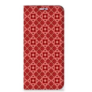 Motorola Moto G31 | G41 Hoesje met Magneet Batik Rood