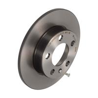 Remschijf COATED DISC LINE BREMBO, Remschijftype: Massief, u.a. für Seat, Audi, Skoda, VW