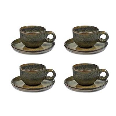 SERAX - Sergio Herman - Surface Lungo Kop & Schotel 4 st. - 0,13 L SERAX - Sergio Herman - Surface Lungo Kop & Schotel 4 st. - 0,13 L