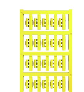 Weidmüller 1813210000 SFC 0/21 NEUTRAL GE Kabelmarkeringdrager Montagemethode: Vastklemmen Markeringsvlak: 4.10 x 21 mm Geel Aantal markeringen: 200 200 stuk(s)