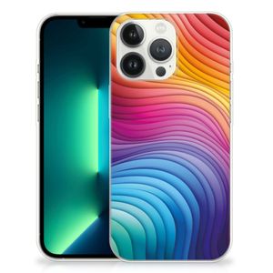 TPU Hoesje voor iPhone 13 Pro Max Regenboog