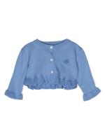 ETRO KIDS Vest met ruches en patroon - Blauw