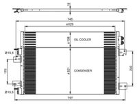 Condensor, airconditioning 350031 - thumbnail