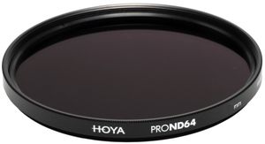 Hoya Grijsfilter PRO ND64 - 6 stops - 62mm