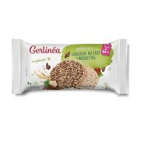 Gerlinea Rijstwafel Melkchocolade & Hazelnoten 4x2 stuks