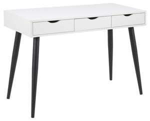 Bureau Nova MDF Wit/Zwart - Giga Living