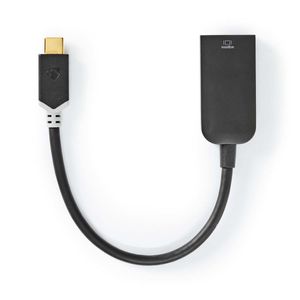 Nedis USB-C©-adapterkabel | Type-C© Male - HDMI© Output | 0,2 m | Antraciet