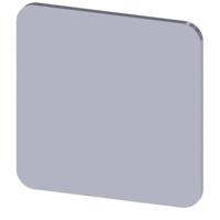 Siemens Sirius ATC - sluitring, box, 22 x 22 mm, pt. letter, zwart