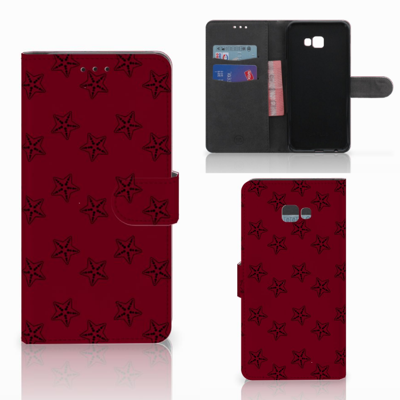 Samsung Galaxy J4 Plus (2018) Telefoon Hoesje Sterren Samsung Galaxy J4 Plus (2018) Telefoon Hoesje Sterren