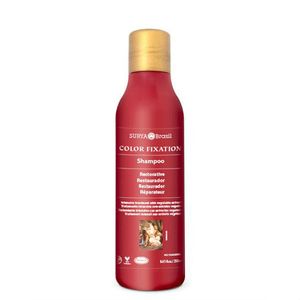 Color fixation shampoo