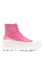 Alexander McQueen bottines Tread Slick - Rose - thumbnail