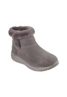 Skechers Dames go Stellar Cozy Step enkellaars, Bruin, 40 EU