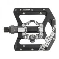 Exustar Klikpedaal MTB 9/16 inch zwart set - thumbnail