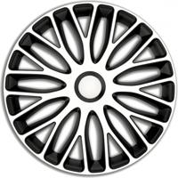 AutoStyle wieldoppen Mugello 17 inch ABS wit/zwart set van 4