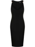 Versace robe Medusa mi-longue 95 - Noir