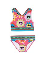 Stella McCartney Kids bikini imprimé - Rouge