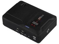 Technaxx 4-in-1 multifunctionele starthulp met powerbank Power Pack (benzine tot 4,0 l/diesel tot 3,0 l), 3,5 mini-accucompressor, led-lamp TX-219-14000 mAh batterij, 2 x USB-A-aansluiting