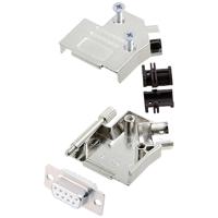 encitech D45ZK09-DMS-W-K 6355-8003-31 D-sub female connectorset 45 ° Aantal polen: 9 Soldeerkelk 1 stuk(s)