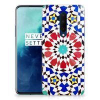 OnePlus 7T Pro TPU Siliconen Hoesje Mozaïek - thumbnail