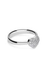 LEO PIZZO bague Amore en or blanc 18ct sertie de diamants - Argent - thumbnail